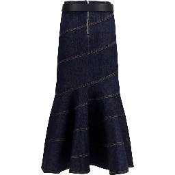 Blue Denim Skirt