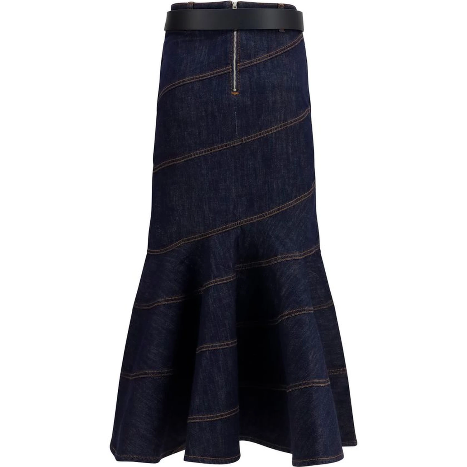 Blue Denim Skirt