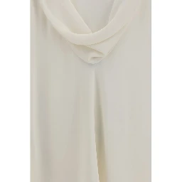Beige Silk Blouse