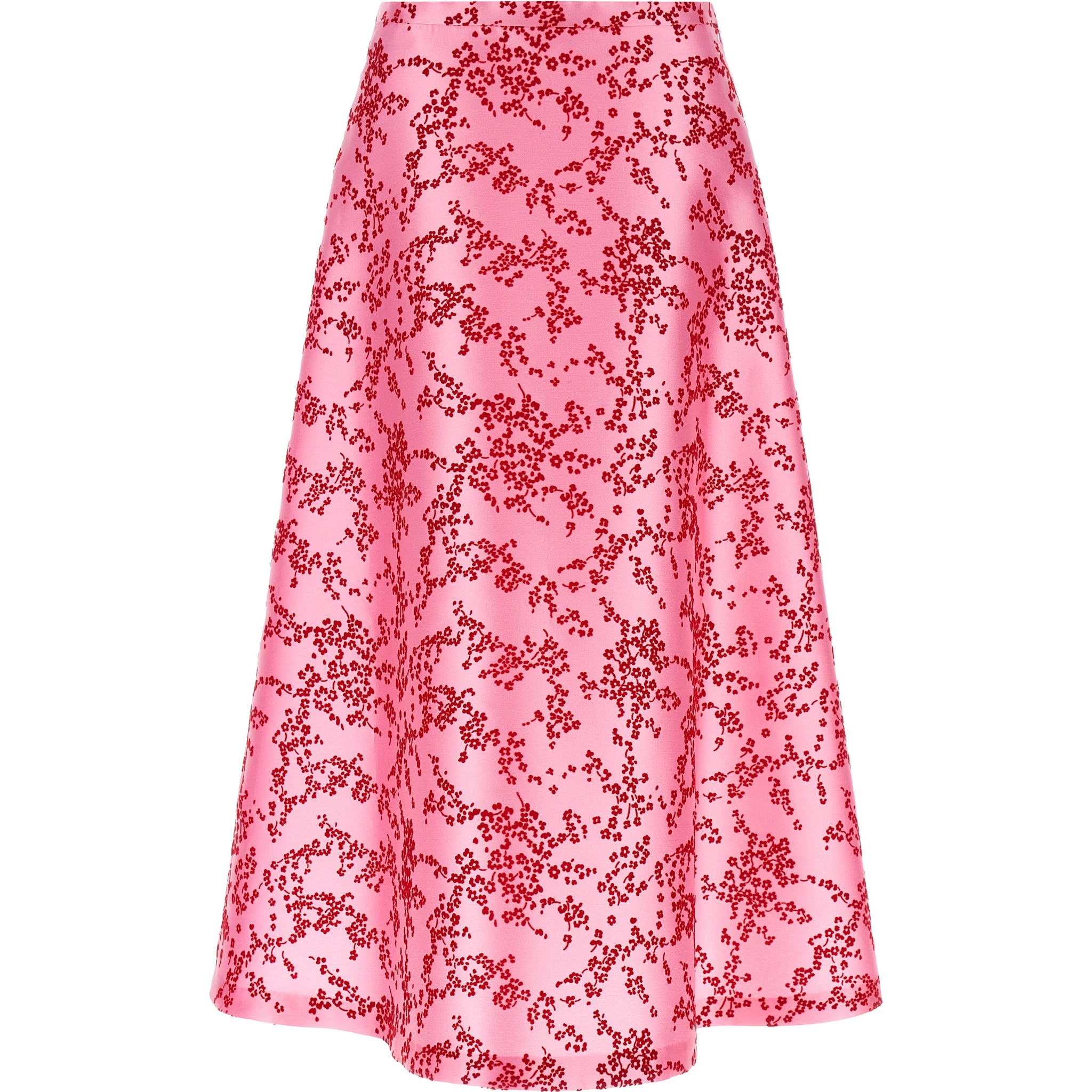 Multicolor Polyester Mini Skirt