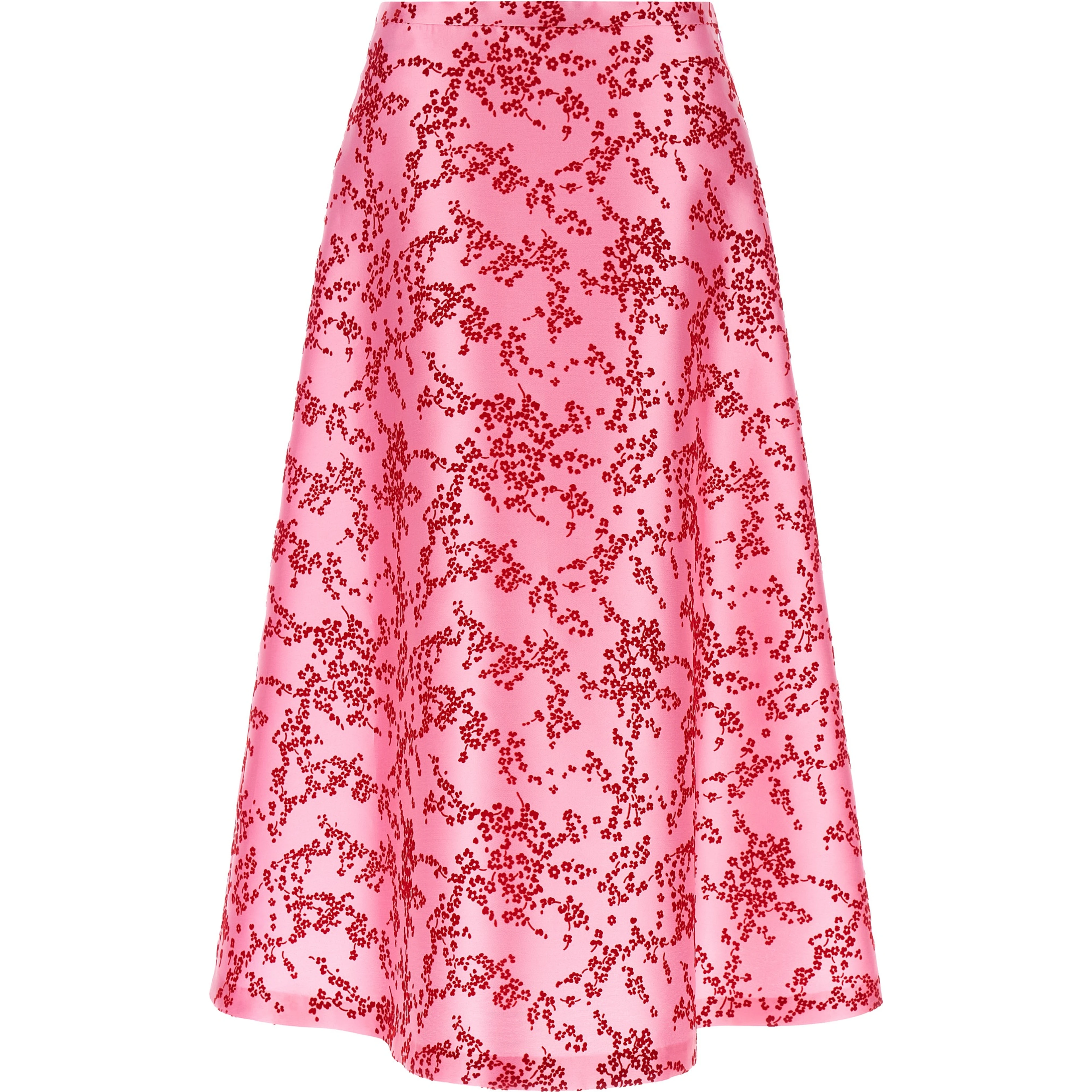 Multicolor Polyester Mini Skirt