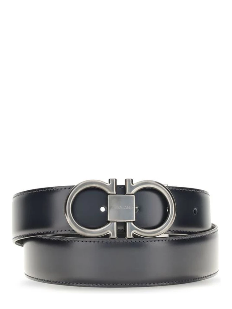 Blue Calf Leather Bos Taurus Regular Belt