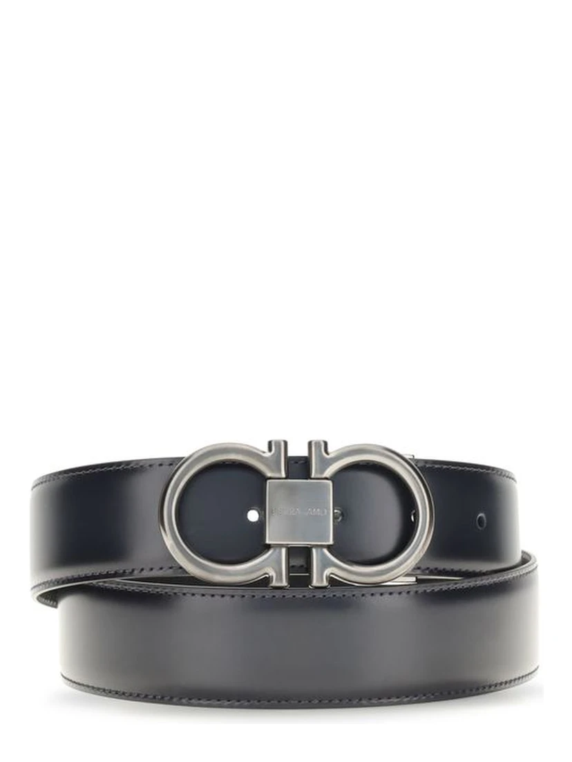 Blue Calf Leather Bos Taurus Regular Belt