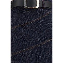 Blue Denim Skirt