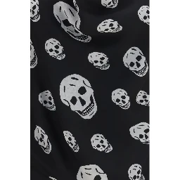 Black Silk Scarf