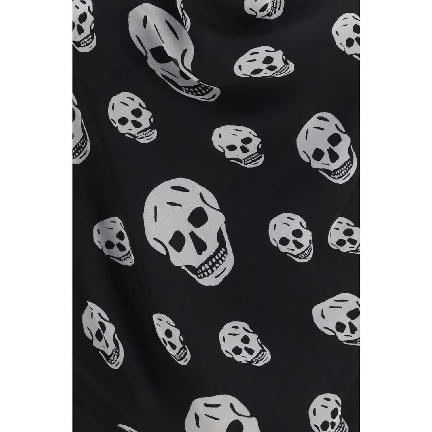Black Silk Scarf