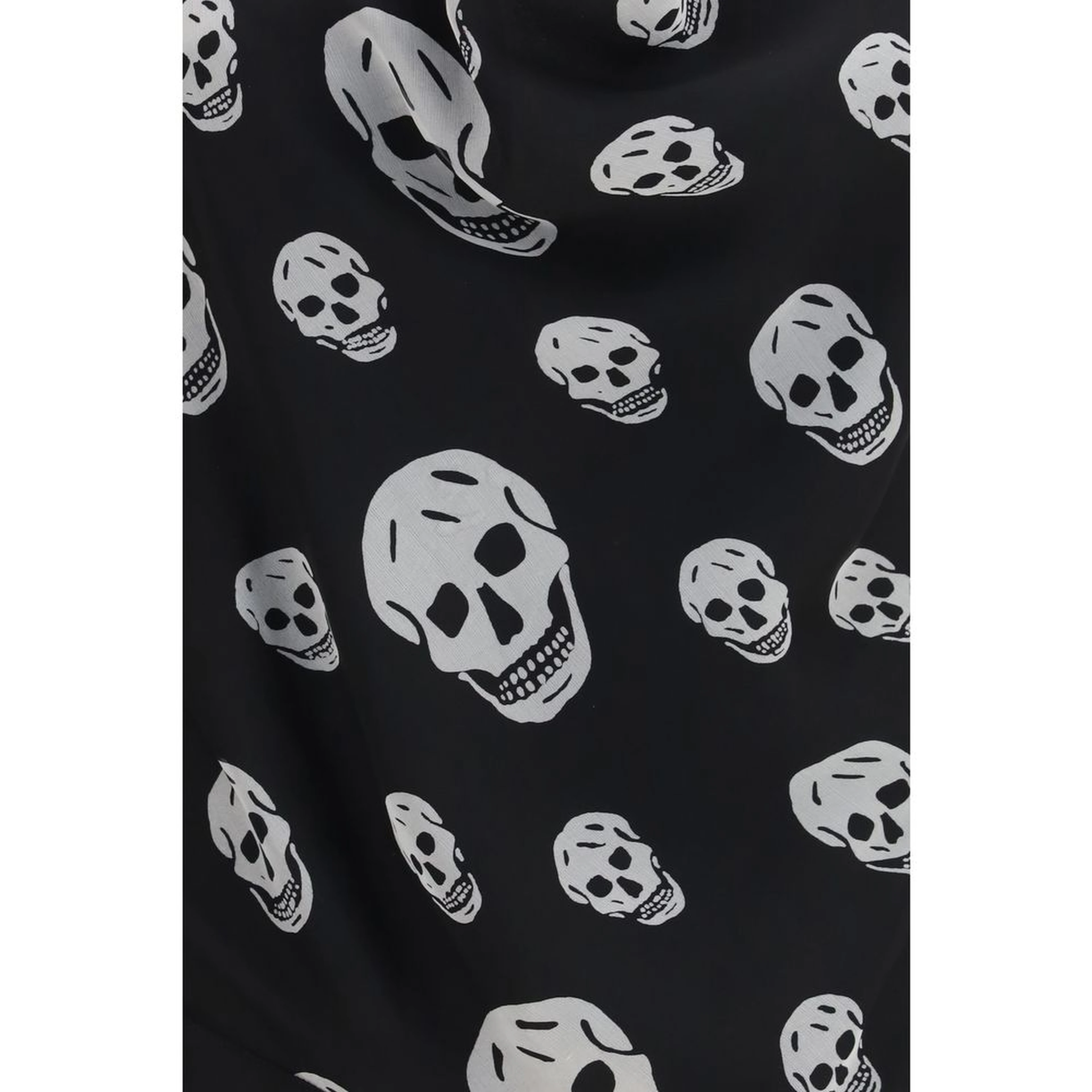 Black Silk Scarf