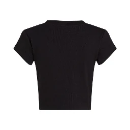 Black Cotton T-Shirt