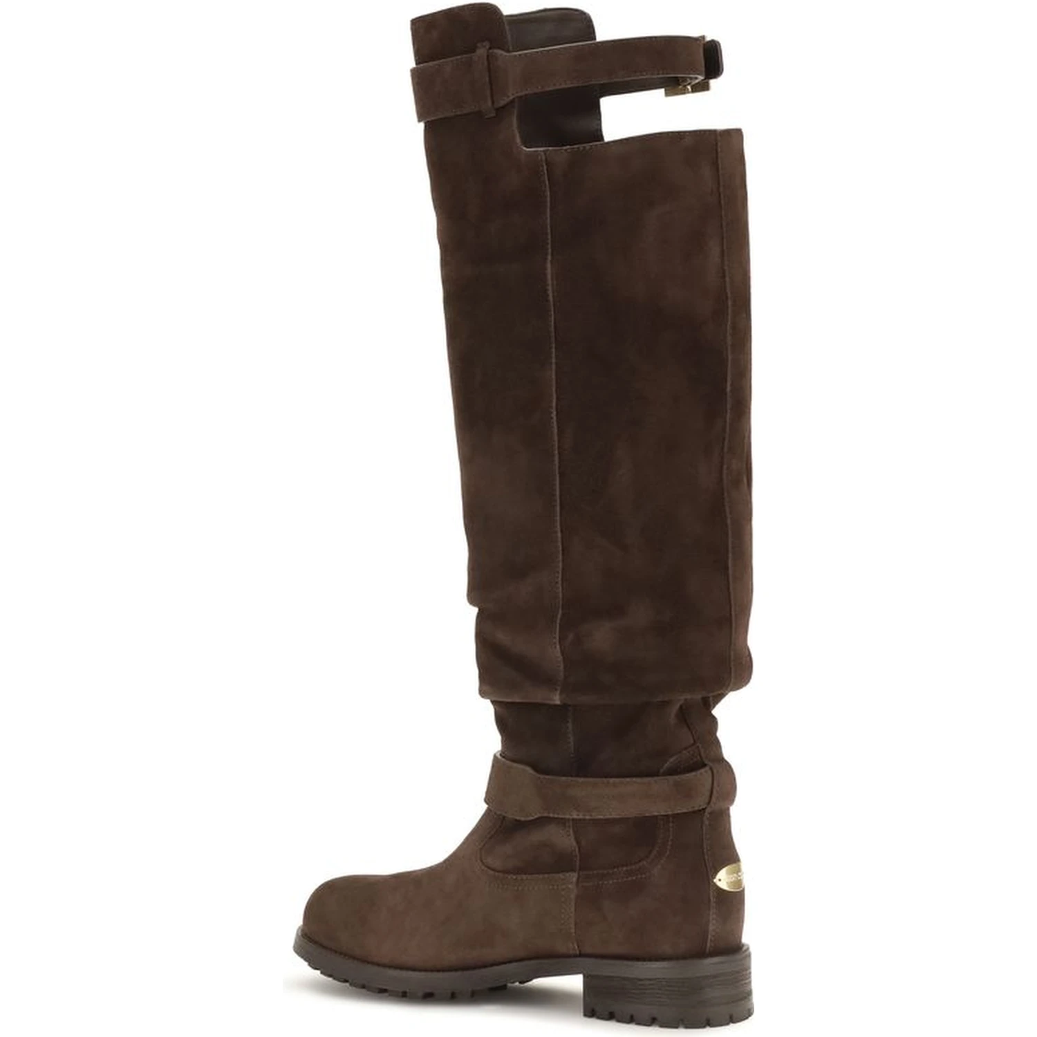 Brown Calf Leather Bos Taurus Over The Knee