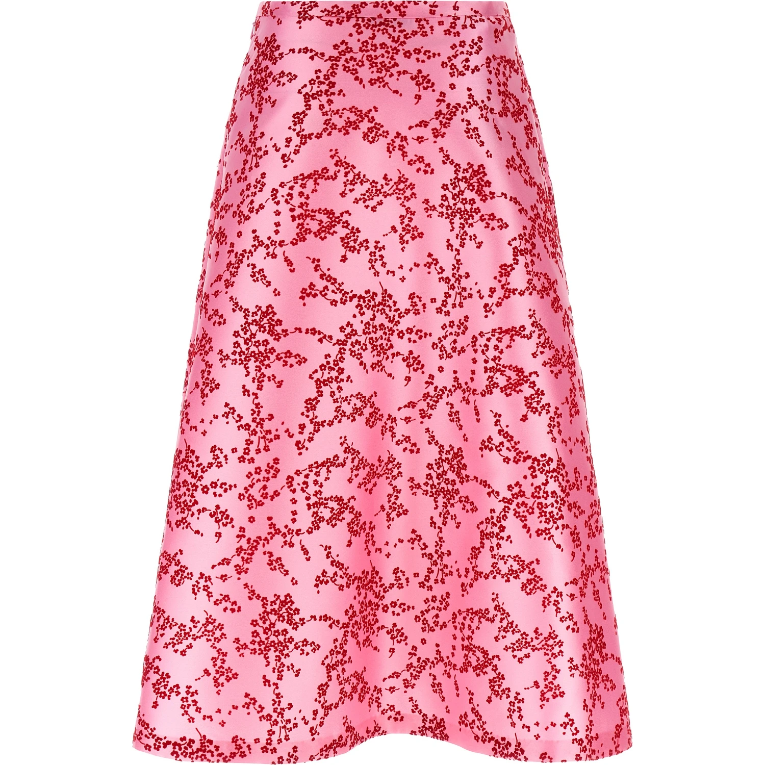 Multicolor Polyester Mini Skirt