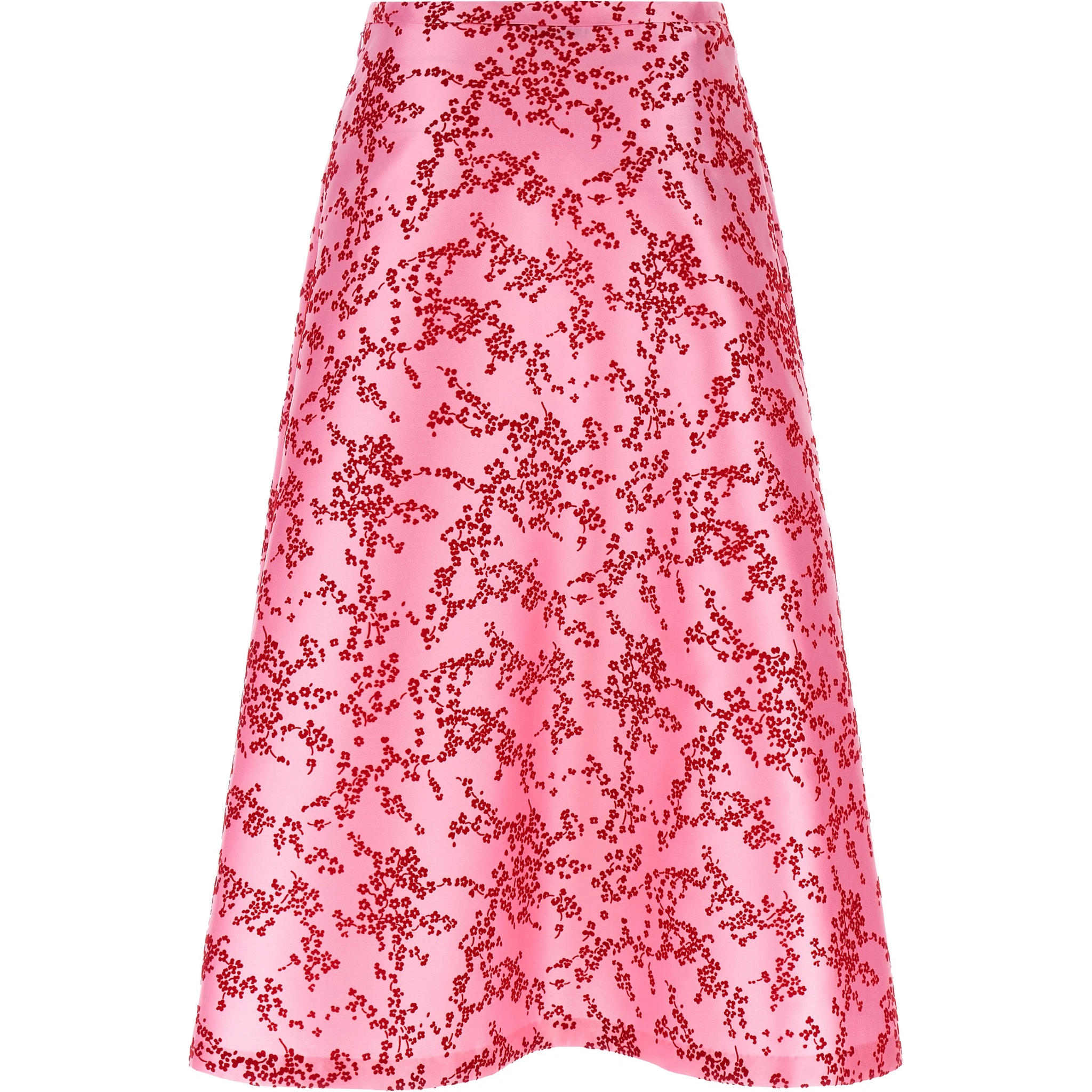 Multicolor Polyester Mini Skirt