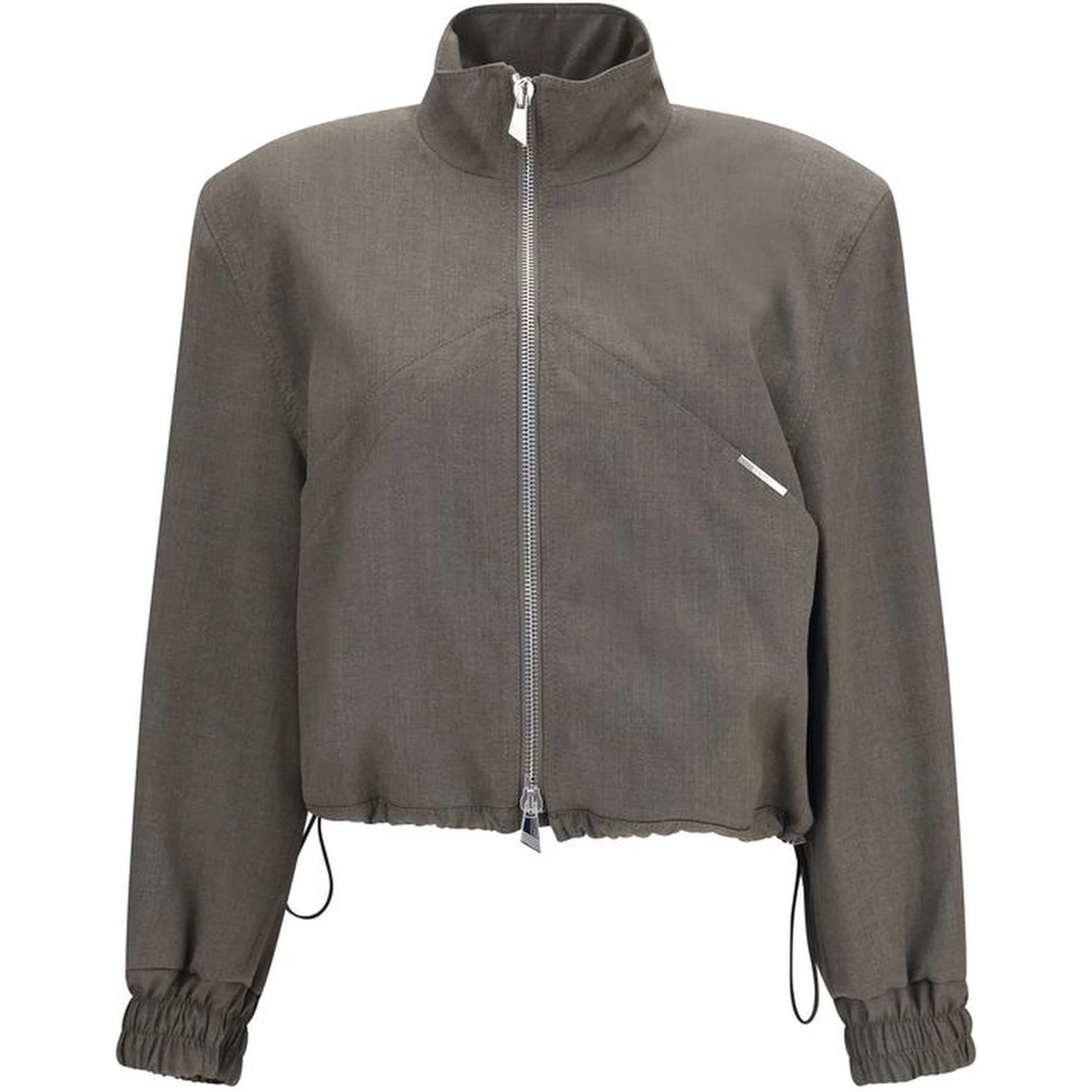 Brown Wool Oves Aries Bomber