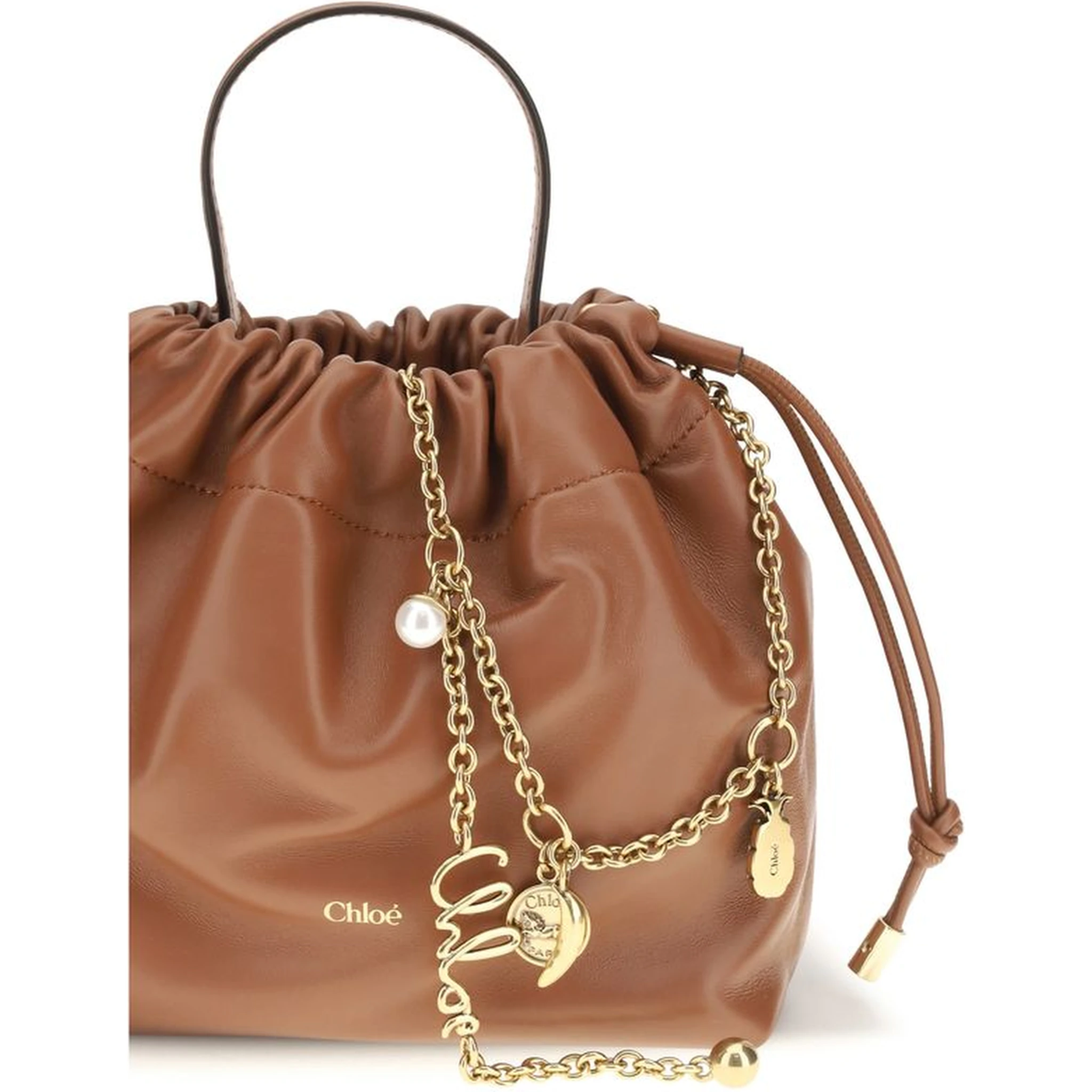 Brown Lamb Ovis Aries Aries Shoulder Bag