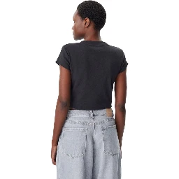 Black Cotton T-Shirt