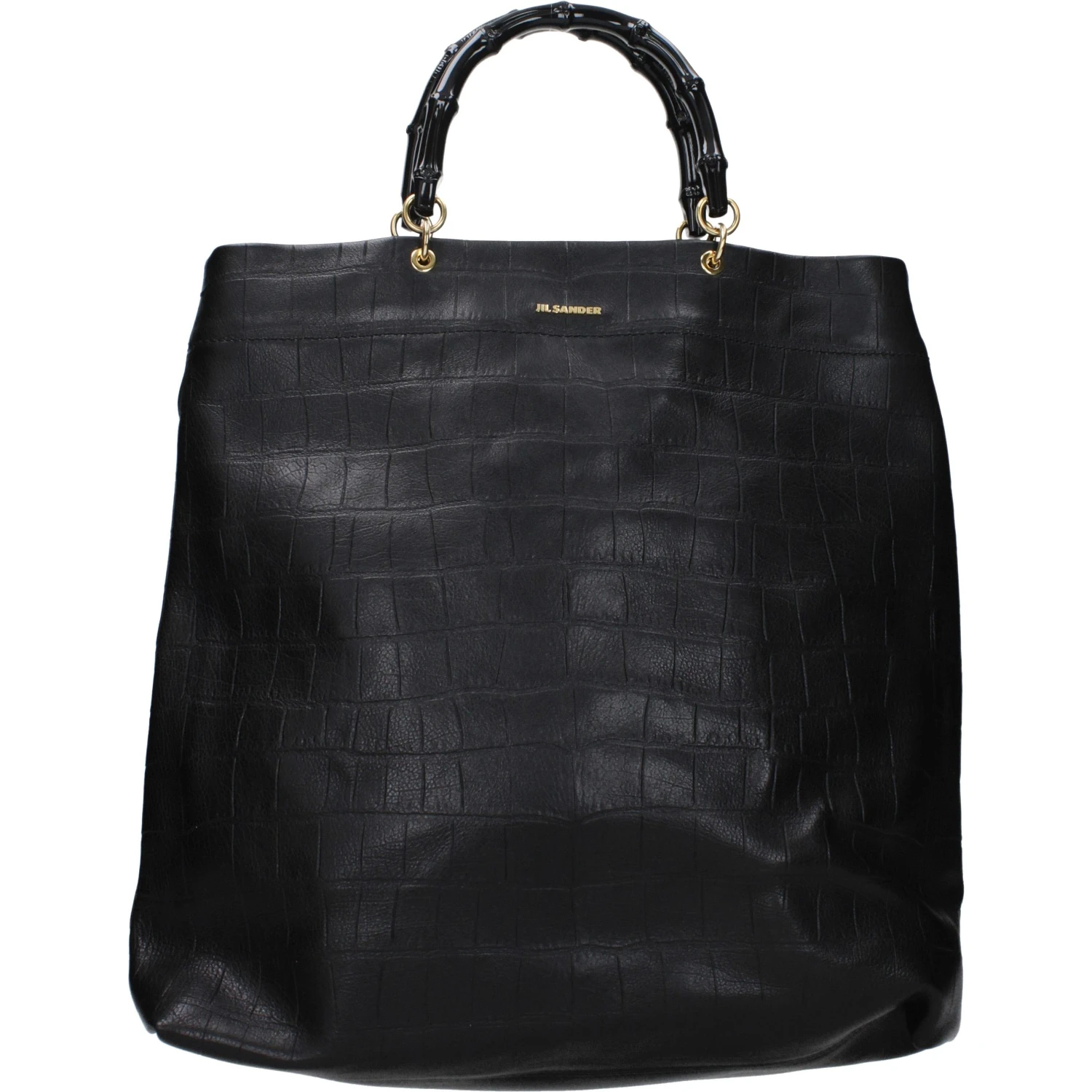 Black Leather Handbag
