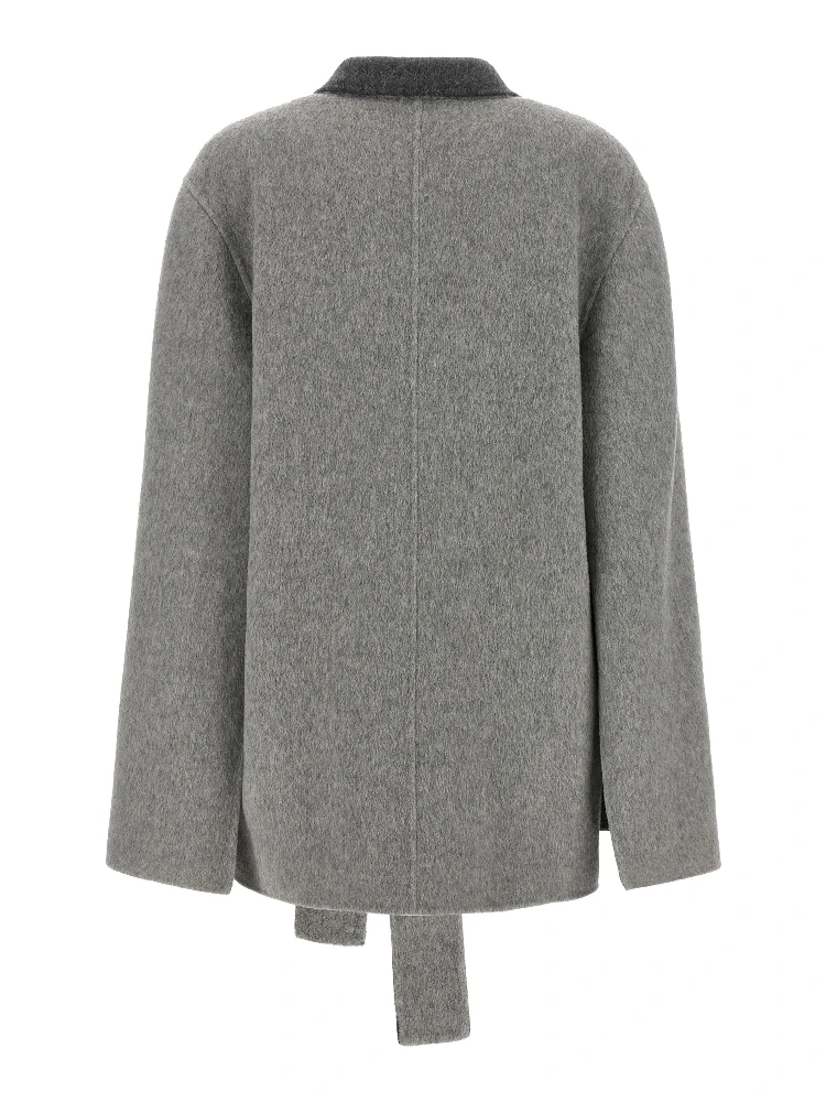 Gray Wool Cardigan alternative