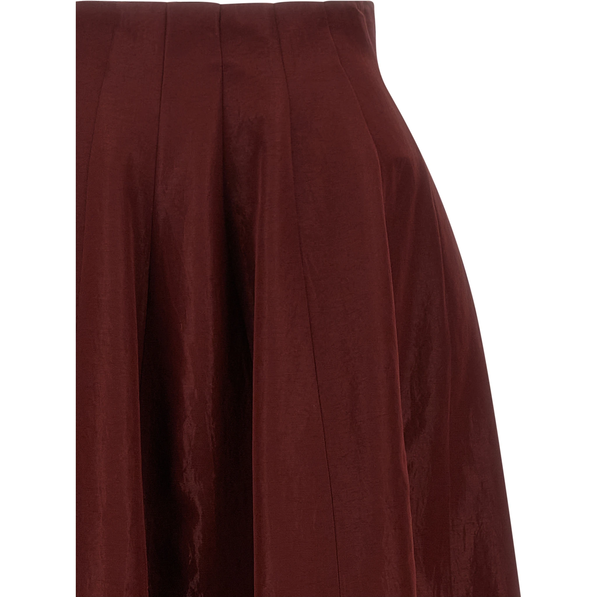 Multicolor Triacetate Mini Skirt