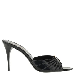 Black Lamb Ovis Aries Aries Stiletto Heel Sandals