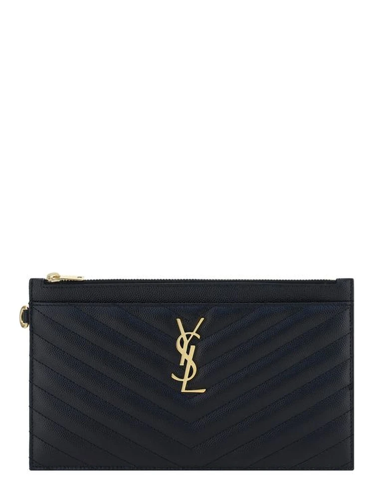 Black Calf Leather Bos Taurus Wallet