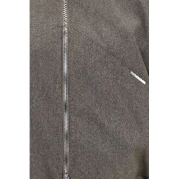 Brown Wool Oves Aries Bomber