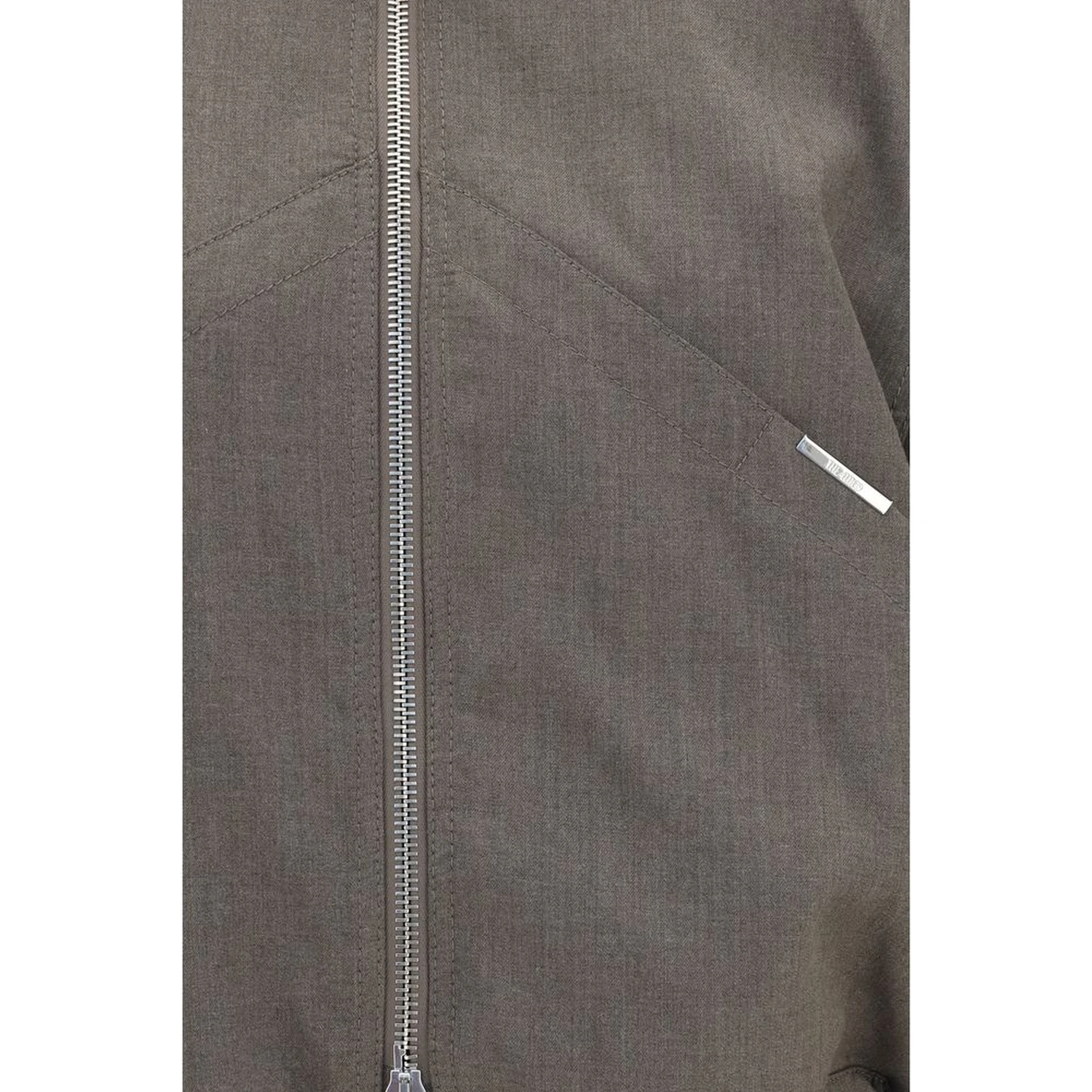 Brown Wool Oves Aries Bomber