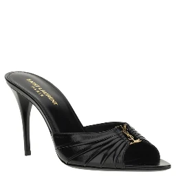 Black Lamb Ovis Aries Aries Stiletto Heel Sandals