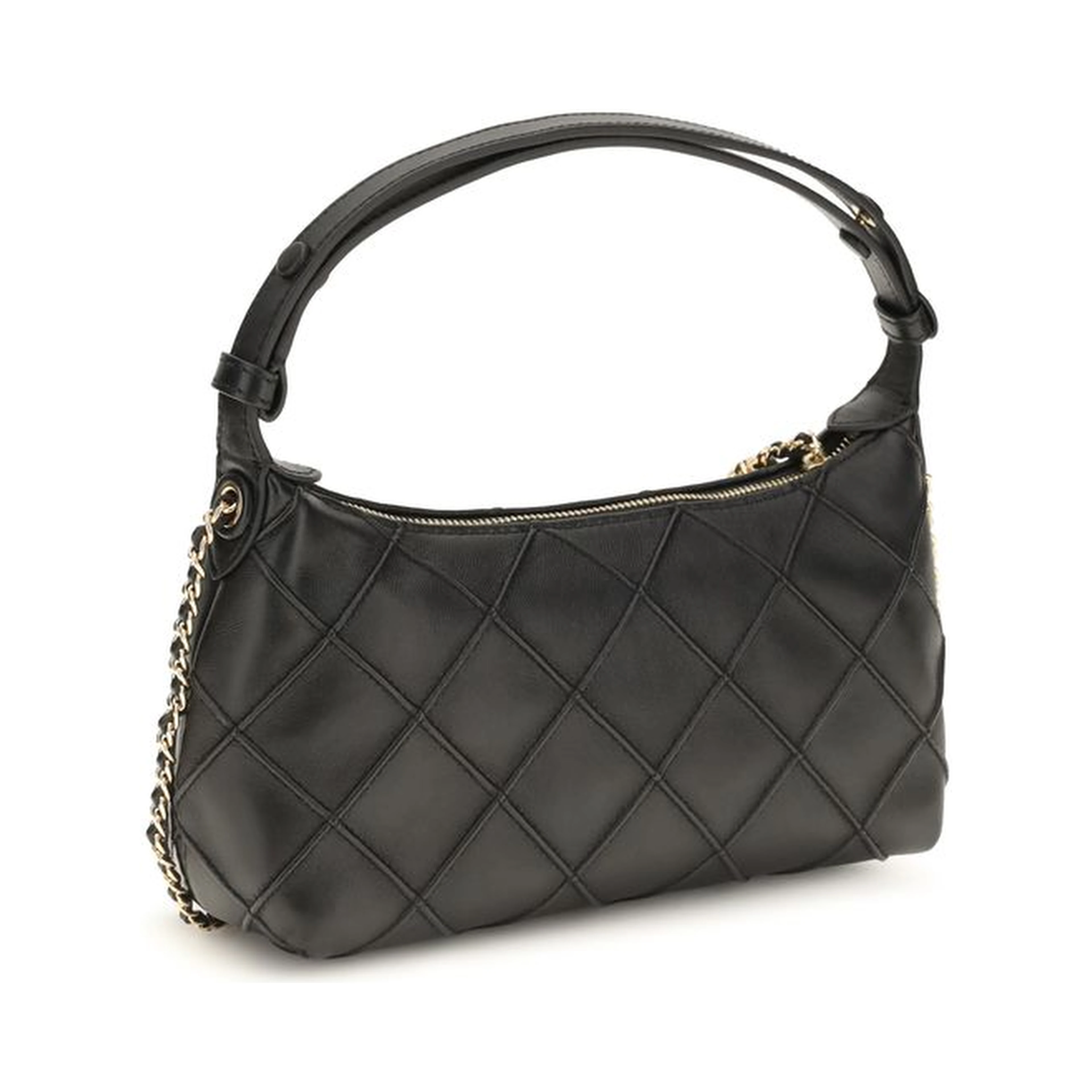 Black Calf Leather Bos Taurus Handbag
