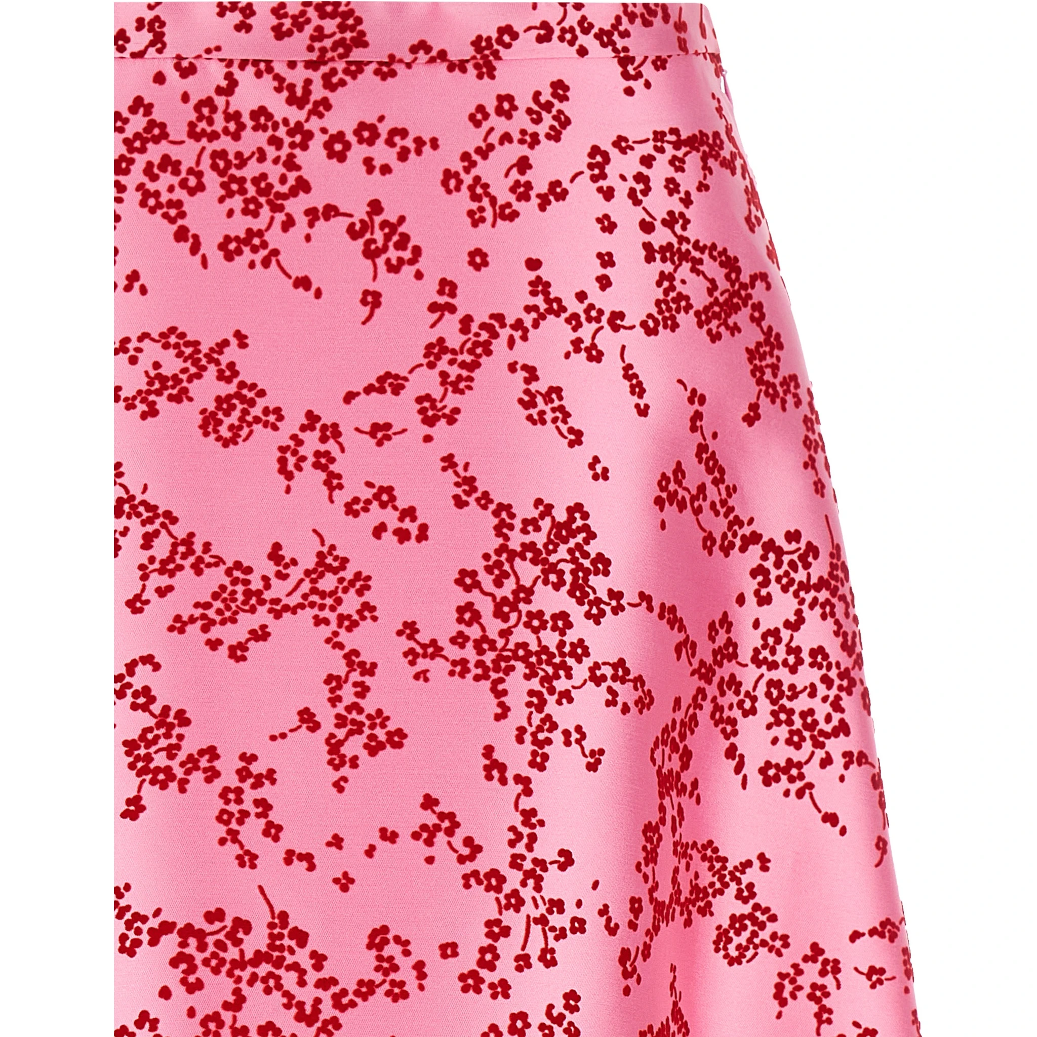 Multicolor Polyester Mini Skirt