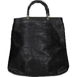 Black Leather Handbag
