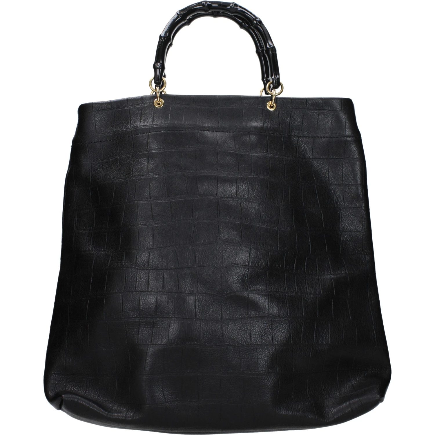 Black Leather Handbag