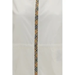 White Polyamide Shell Jacket