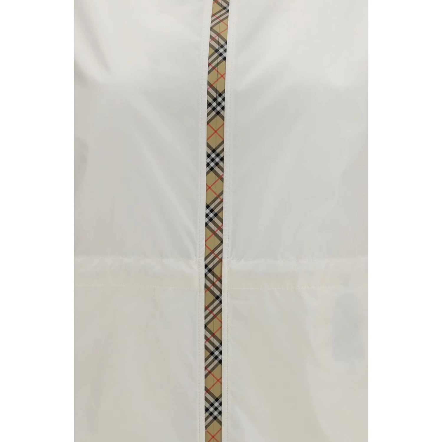 White Polyamide Shell Jacket