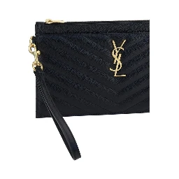 Black Calf Leather Bos Taurus Wallet