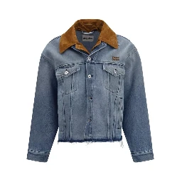 Blue Cotton Denim Jacket