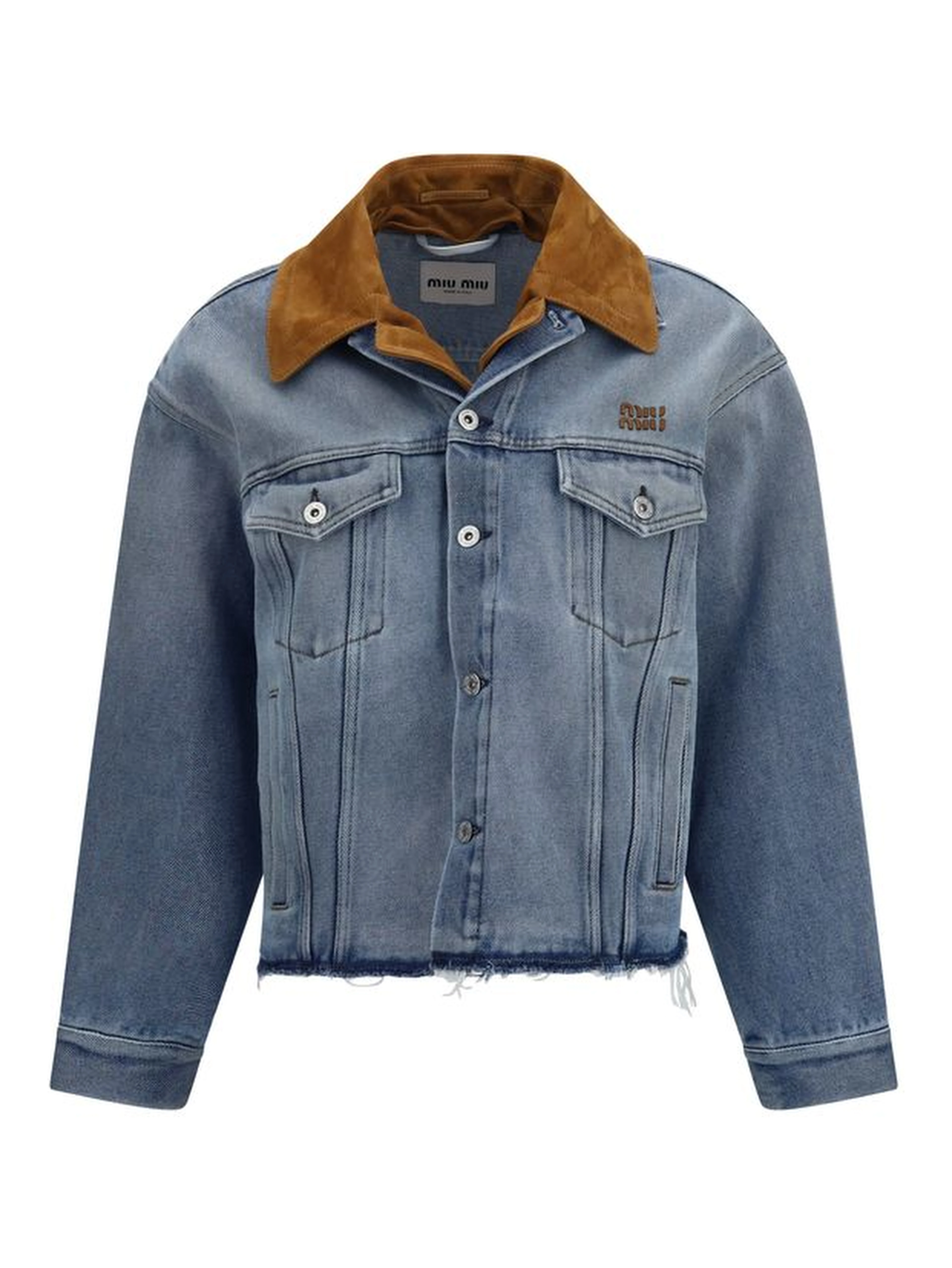 Blue Cotton Denim Jacket