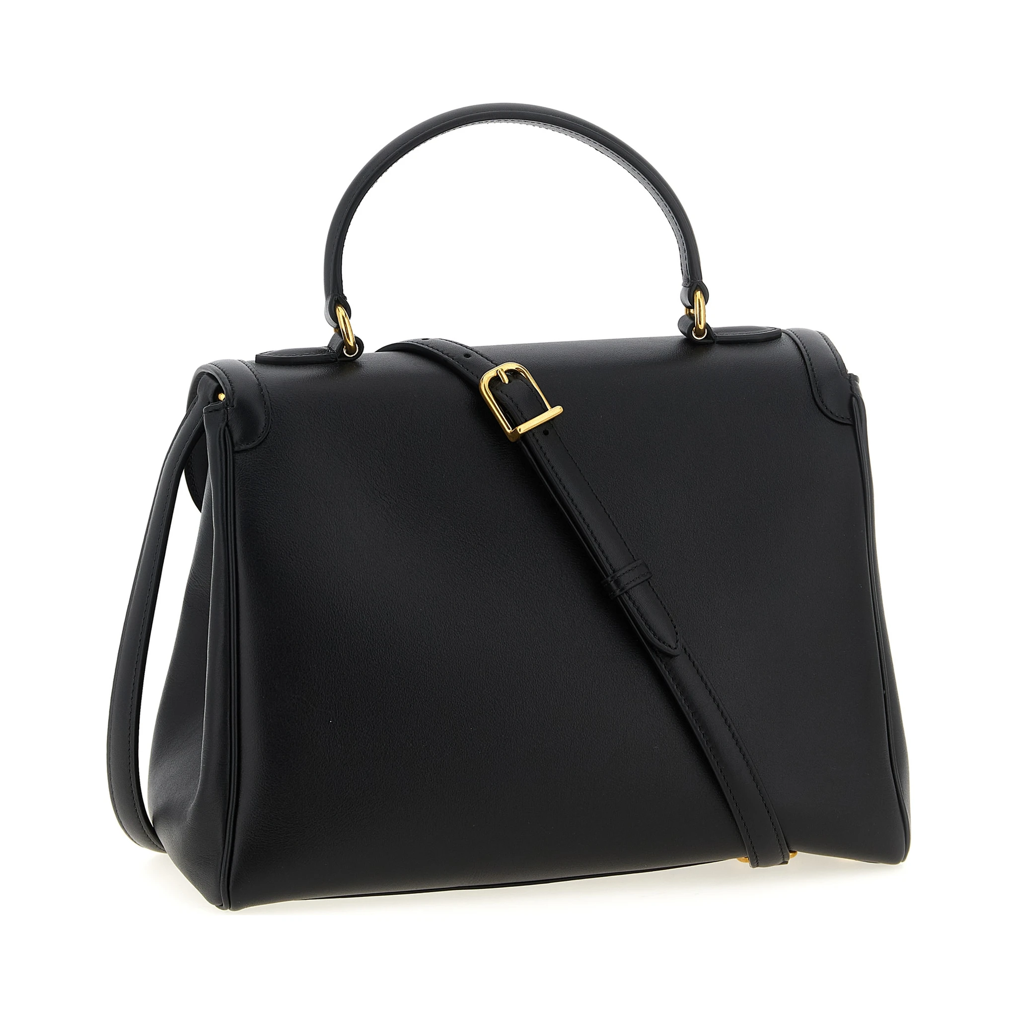 Black Calfskin Handbag