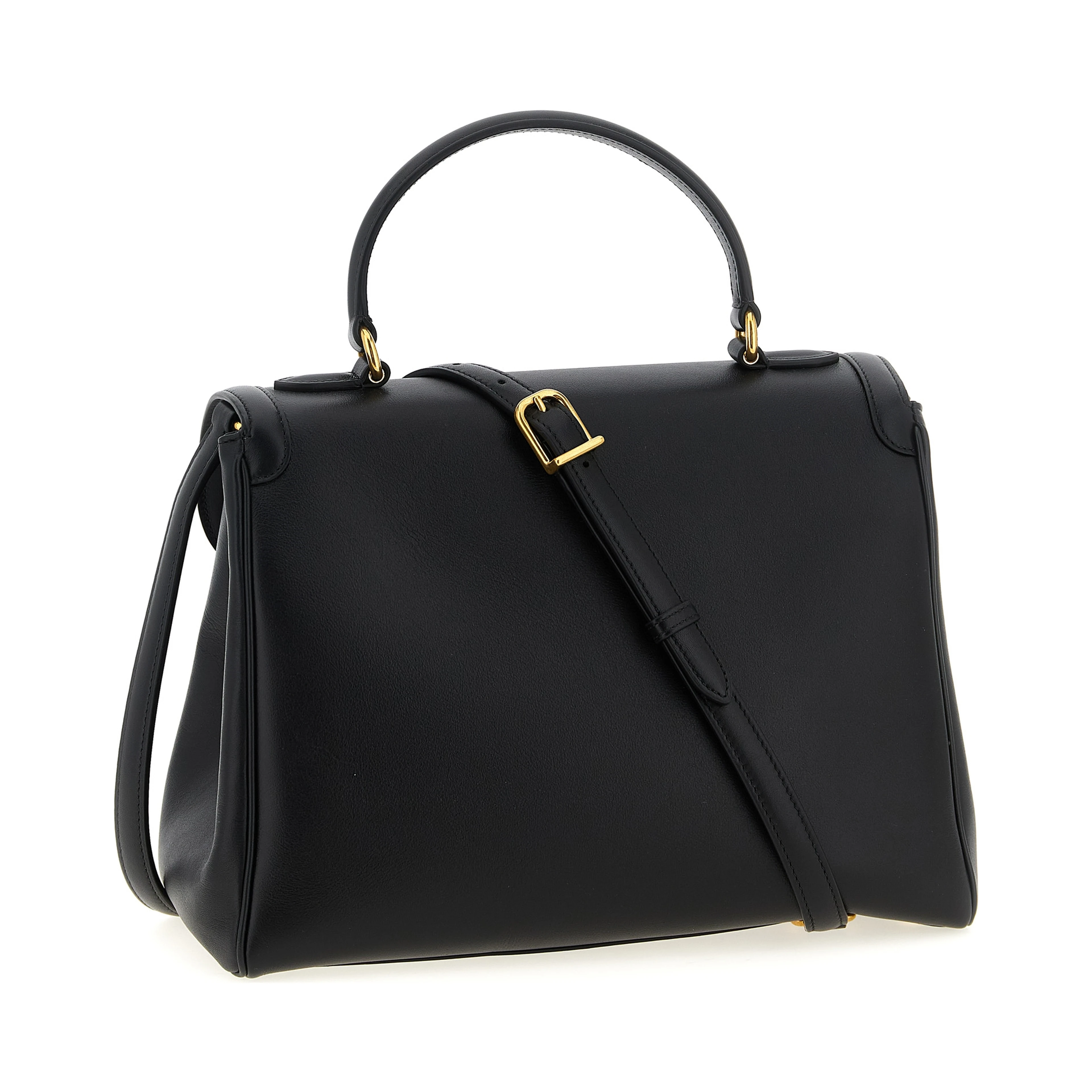 Black Calfskin Handbag