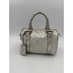 FENDI Mini Bauletto FF Zucchino Laminated Handbag