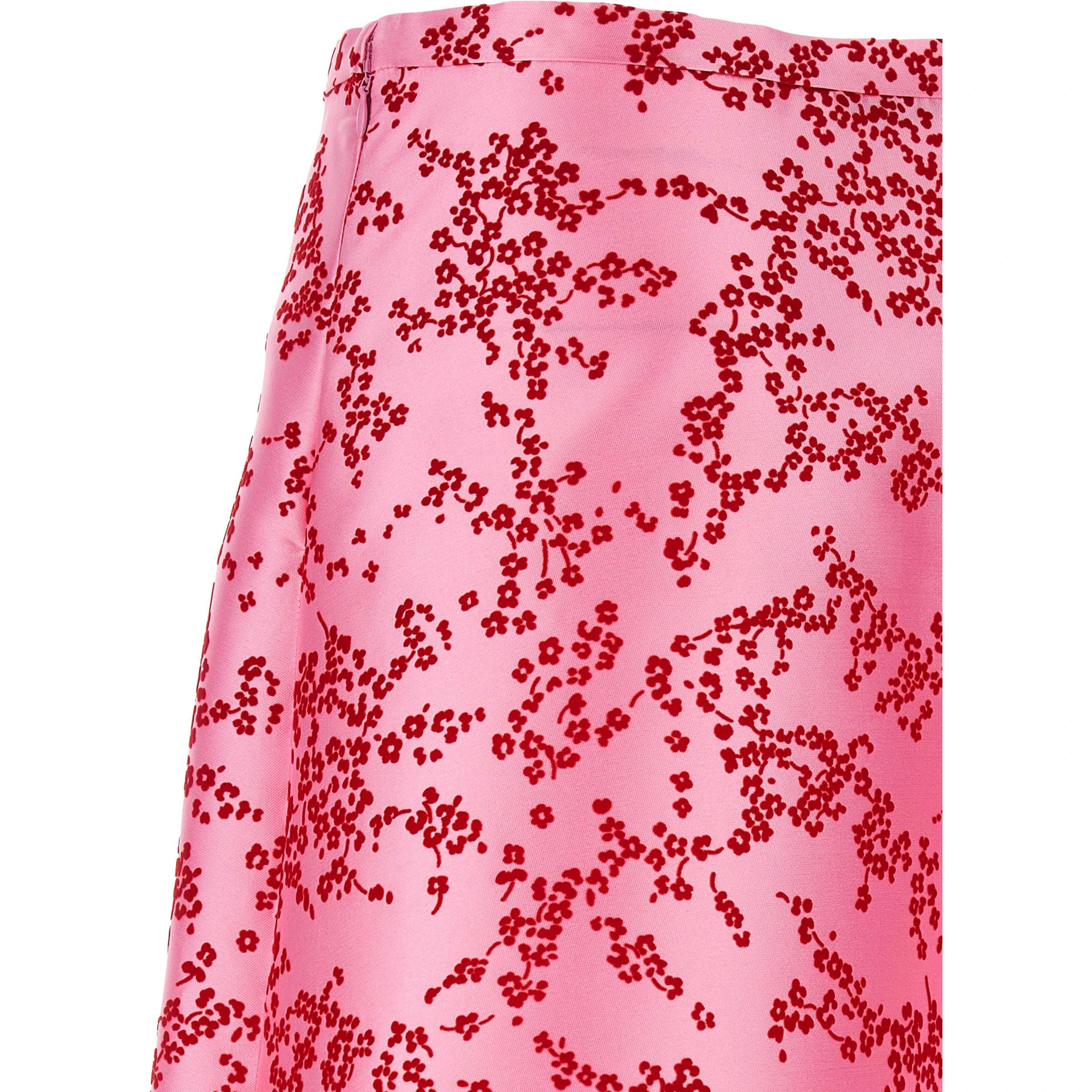 Multicolor Polyester Mini Skirt