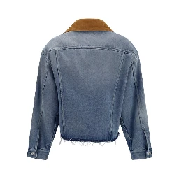 Blue Cotton Denim Jacket