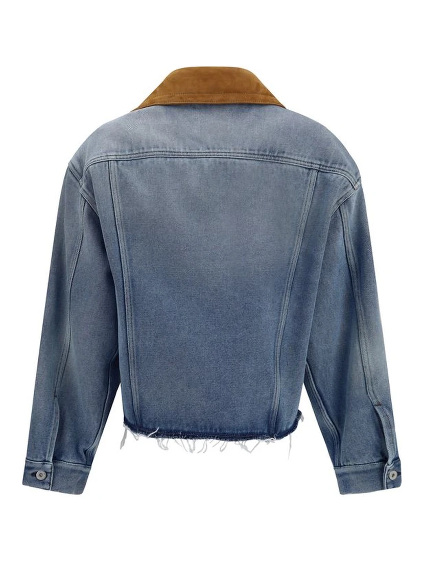 Blue Cotton Denim Jacket