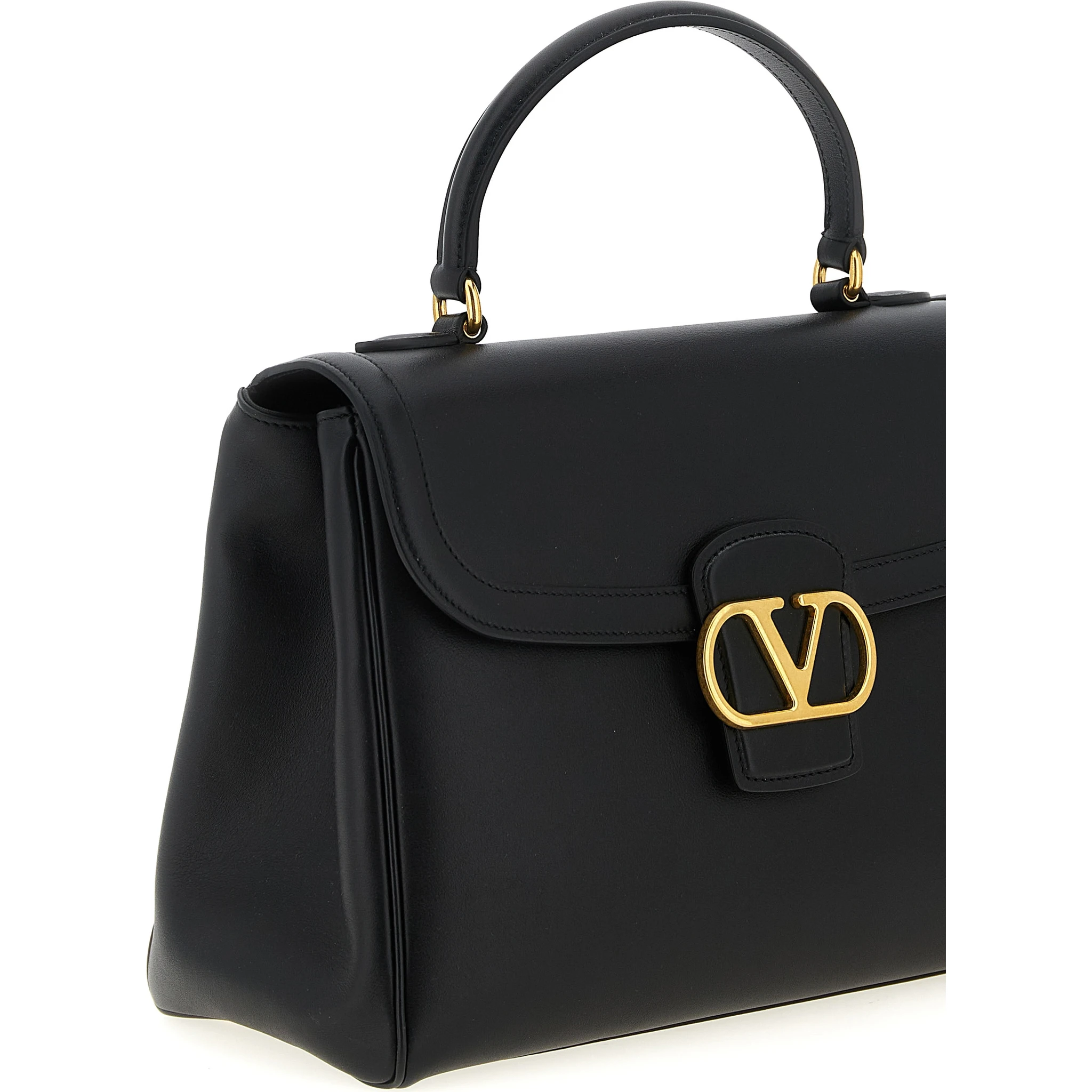 Black Calfskin Handbag
