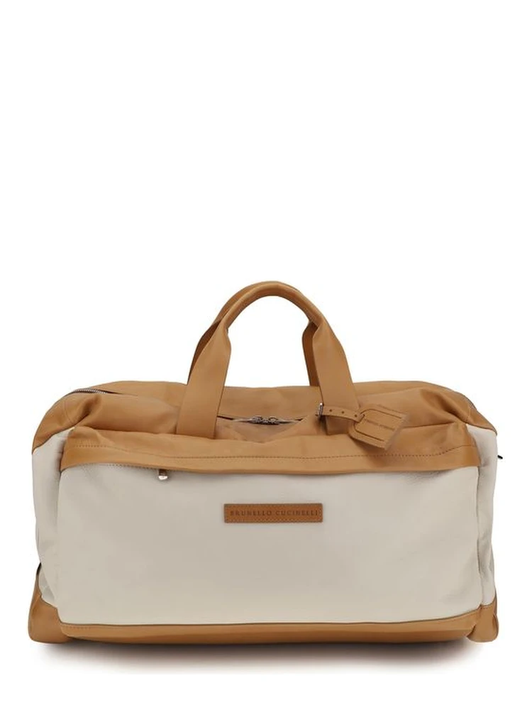Beige Calf Leather Bos Taurus Luggage And Travel