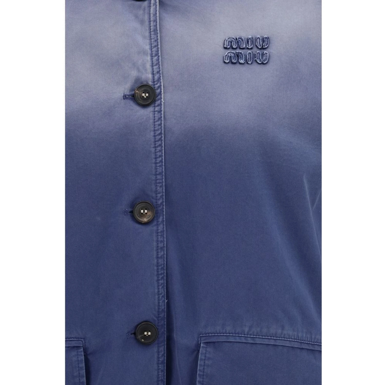 Blue Cotton Bomber