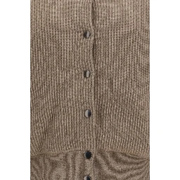 Beige Cashmere Bomber