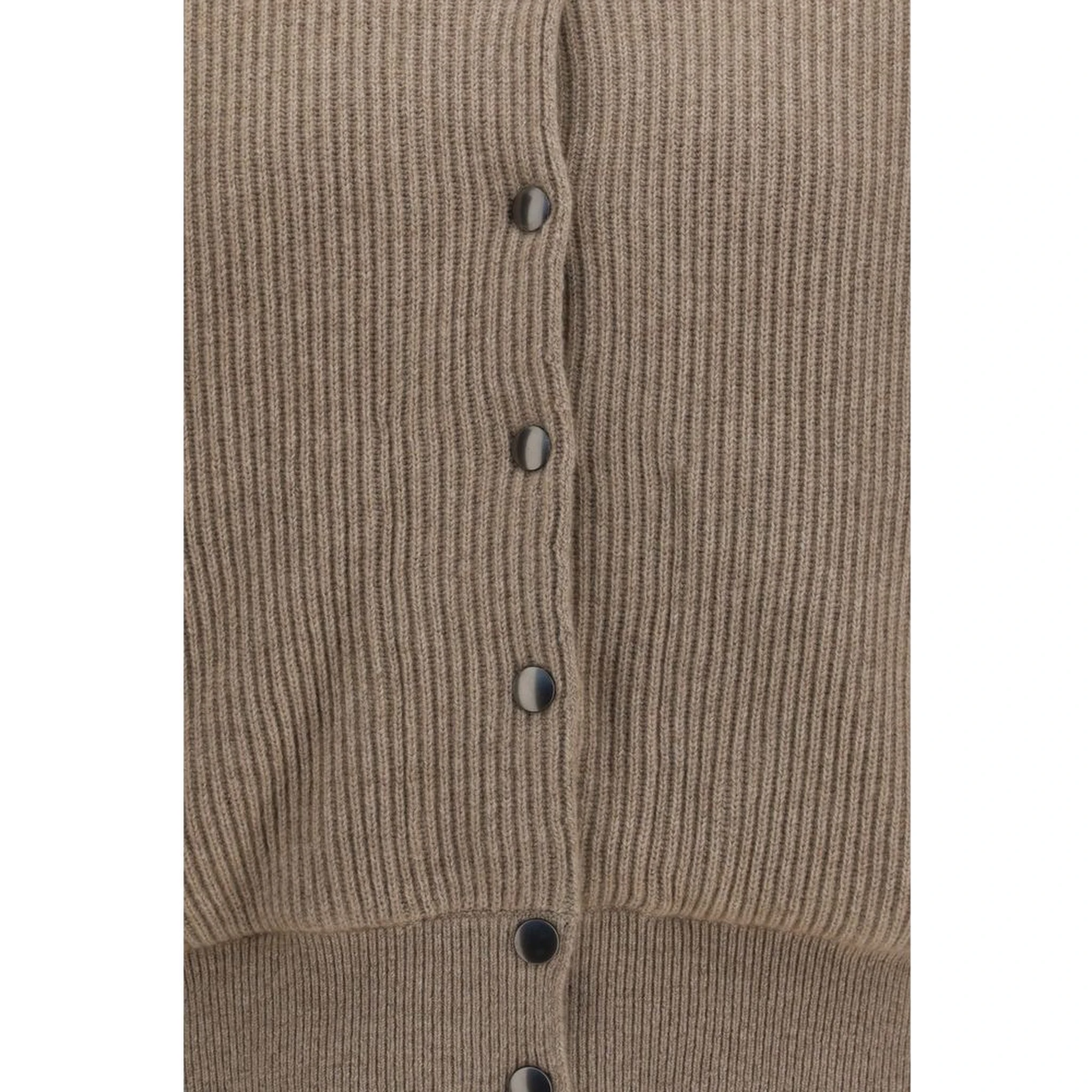 Beige Cashmere Bomber