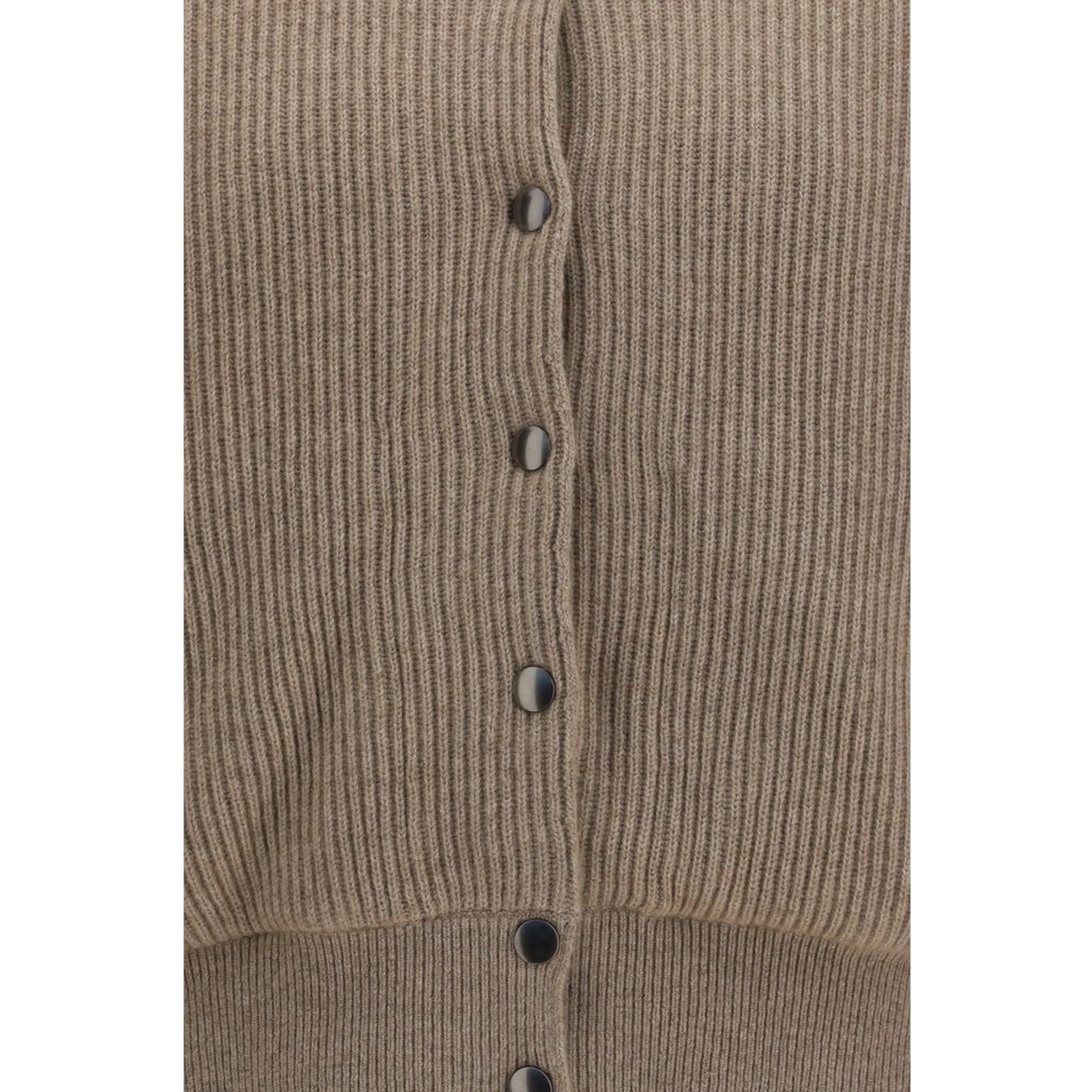 Beige Cashmere Bomber