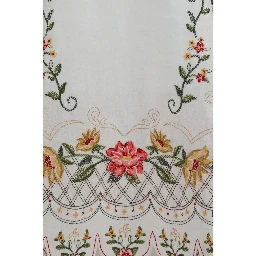 Multicolor Linen Casual Dress