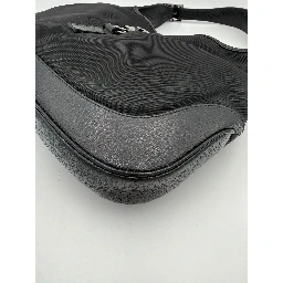 GUCCI JACKIE Leather and Canvas Handbag