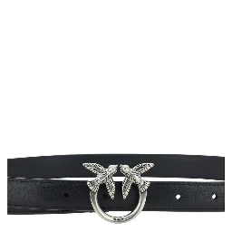 Black Calf Leather Bos Taurus Regular Belt
